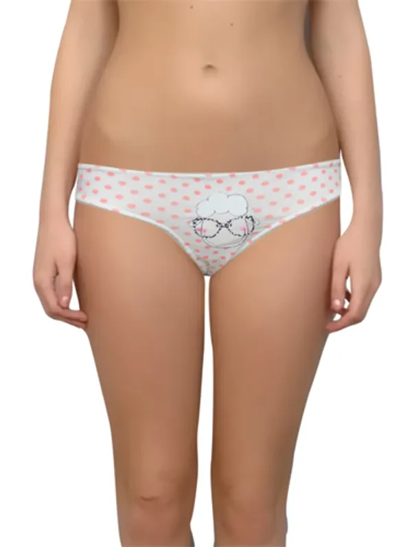 Lady_S_Sexy_Lime_Green_Plain_Frill_Bikini_Bottom