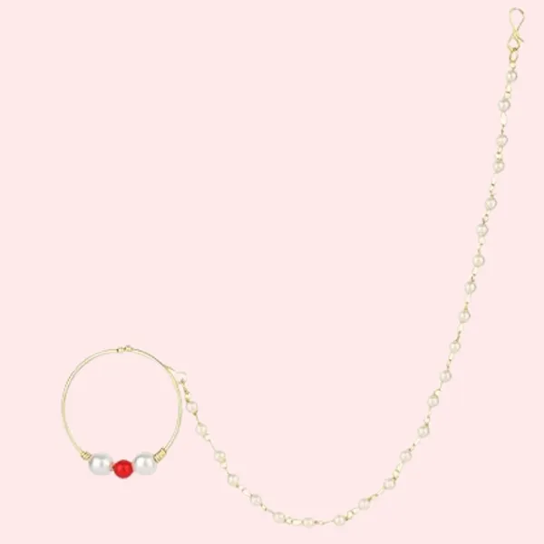 Bridal_Nose_Ring_With_Pearl_Chain_For_Women