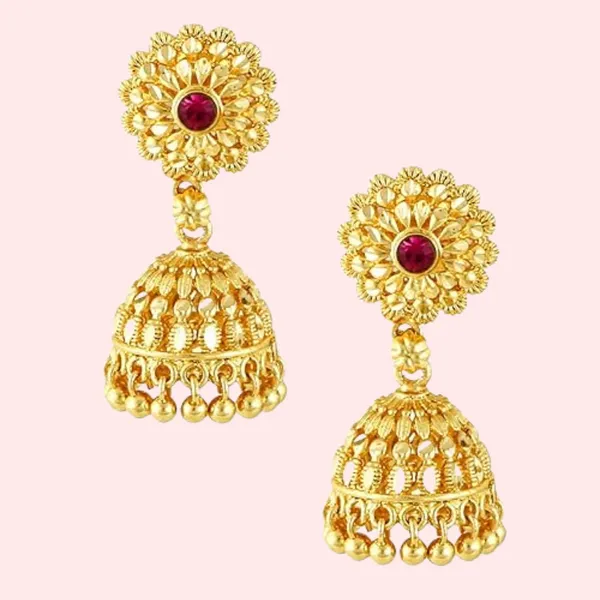 Traditional_Yet_Stylish_Ruby_Jhumkas_Earrings