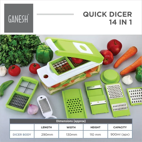 Green_Plastic_14_In_1_Vegetable_Chopper