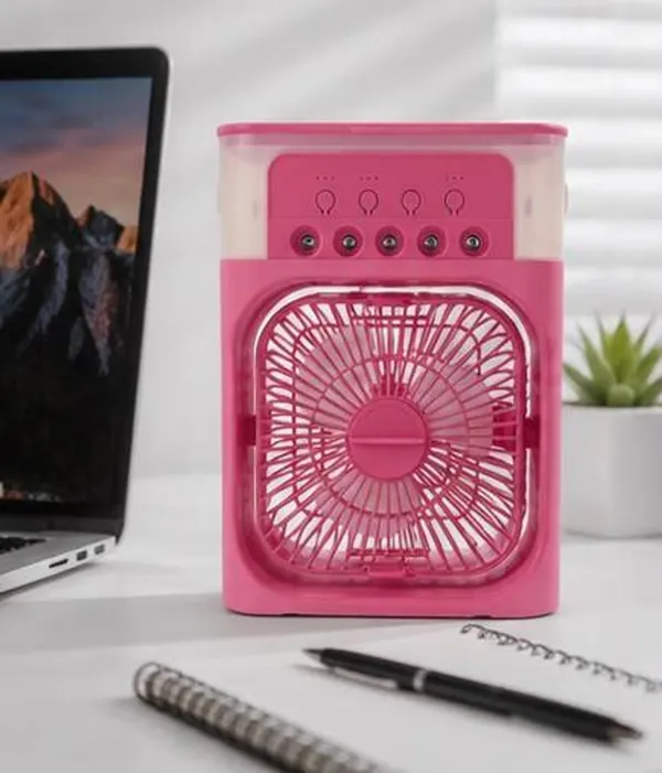 Pink_Portable_Mini_Air_Cooler