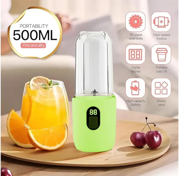 Green_500_Ml_Portable_Blender