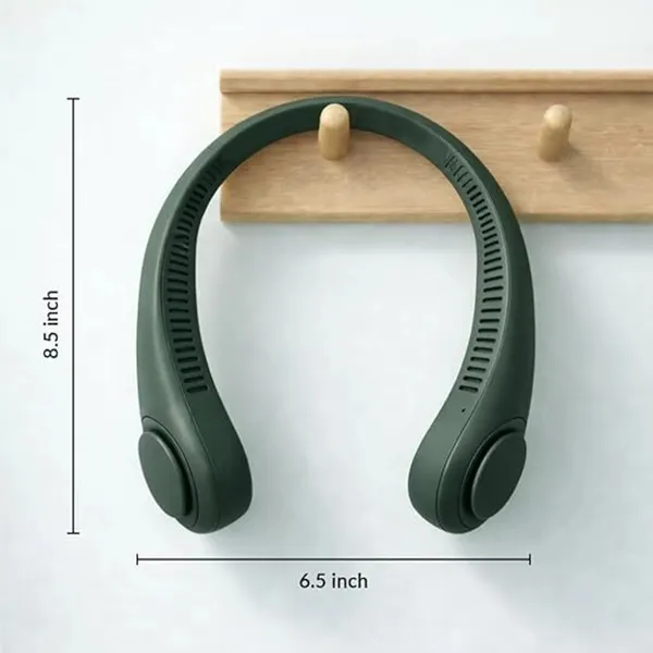 Dark_Green_Wearable_Neck_Fan