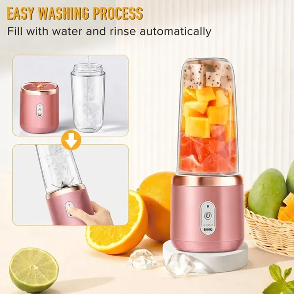 Pink_Portable_Blender_With_Travel_Cups