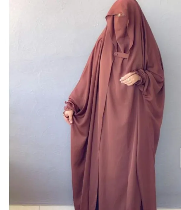 Al_Buraaq_Mahira_Brown_Full_Coverage_Abaya