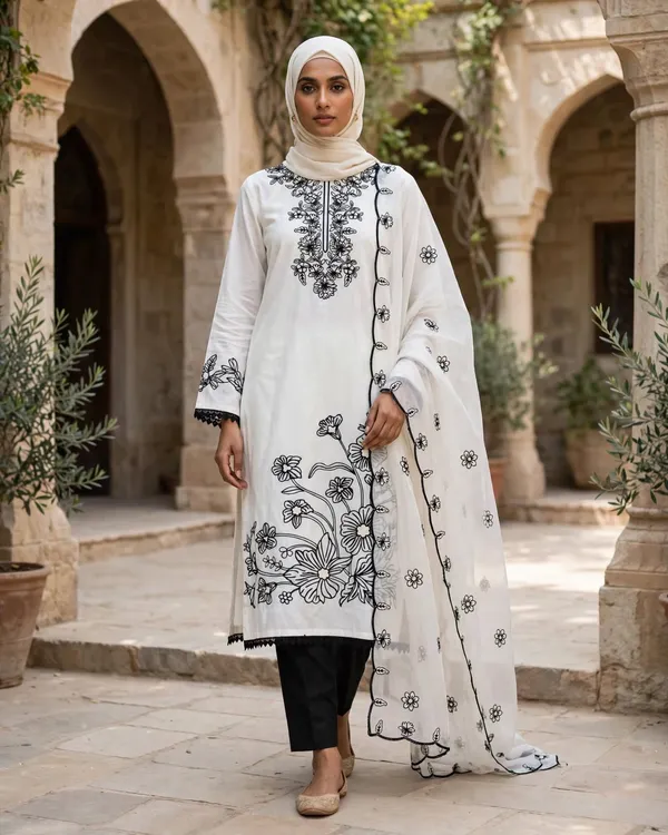 Al_Buraaq_Zoya_White_Embroidered_Salwar_Suit_Set_–_Unstitched
