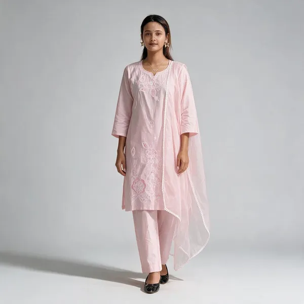 Pink_Cotton_Embroidered_Straight_Kurta_Set_For_Women