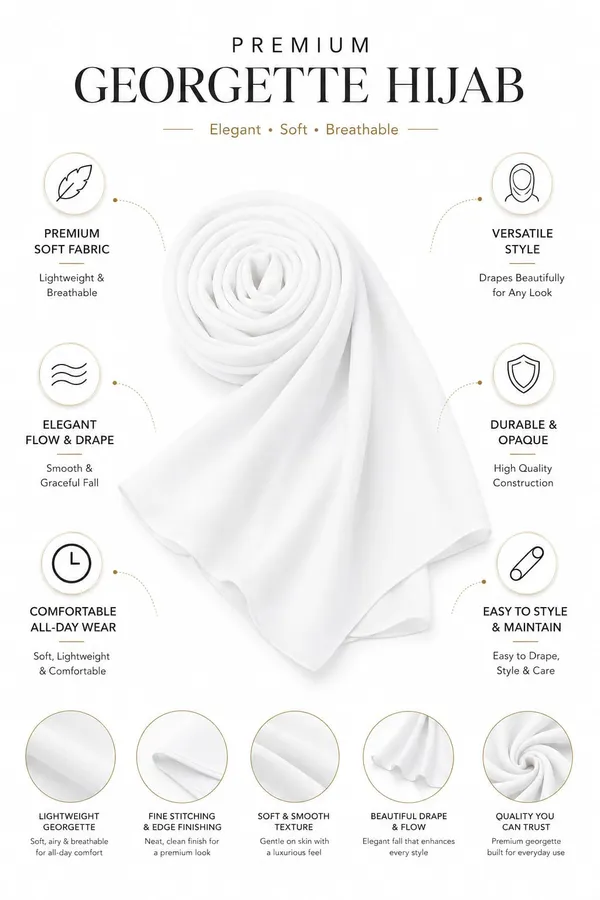 White_Soft_Fabric_Hijab_Scarf_For_Women
