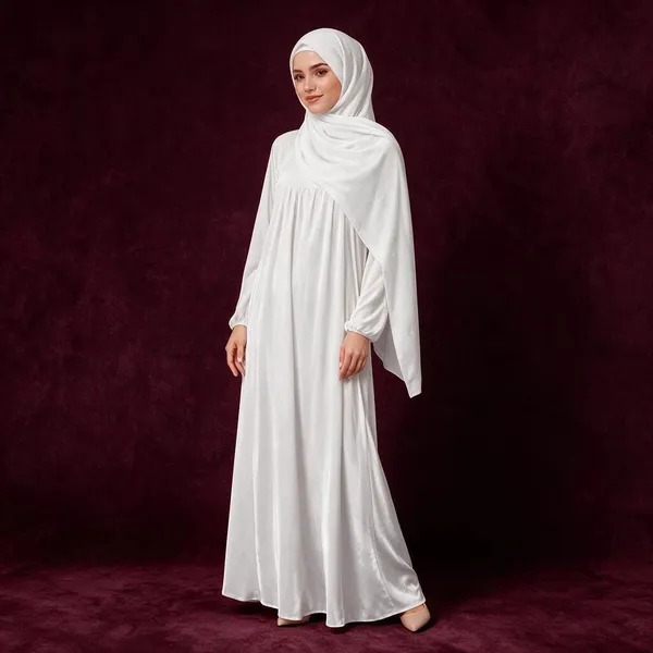 White_Soft_Fabric_Hijab_Scarf_For_Women