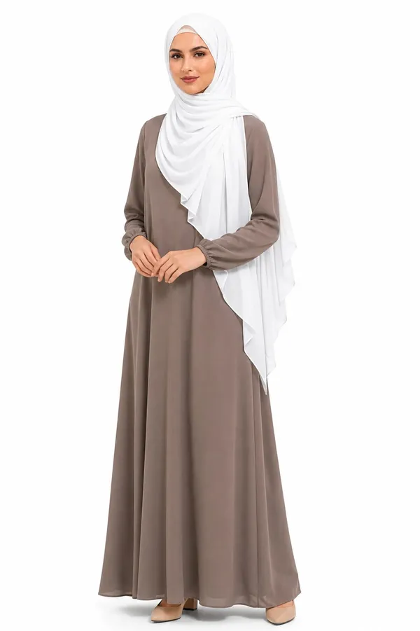 White_Soft_Fabric_Hijab_Scarf_For_Women
