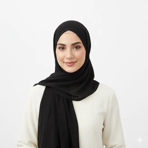 Black_Georgette_Hijab_For_Women