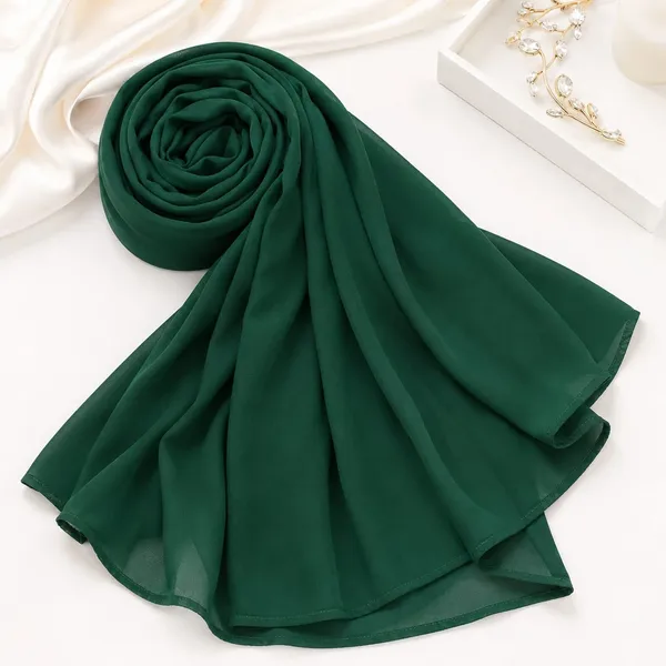 Emerald_Green_Draped_Hijab_For_Women