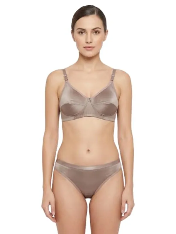 Womens_Lace_Lingerie_Set_Wire_Free_Non_Padded_Bra_Panty