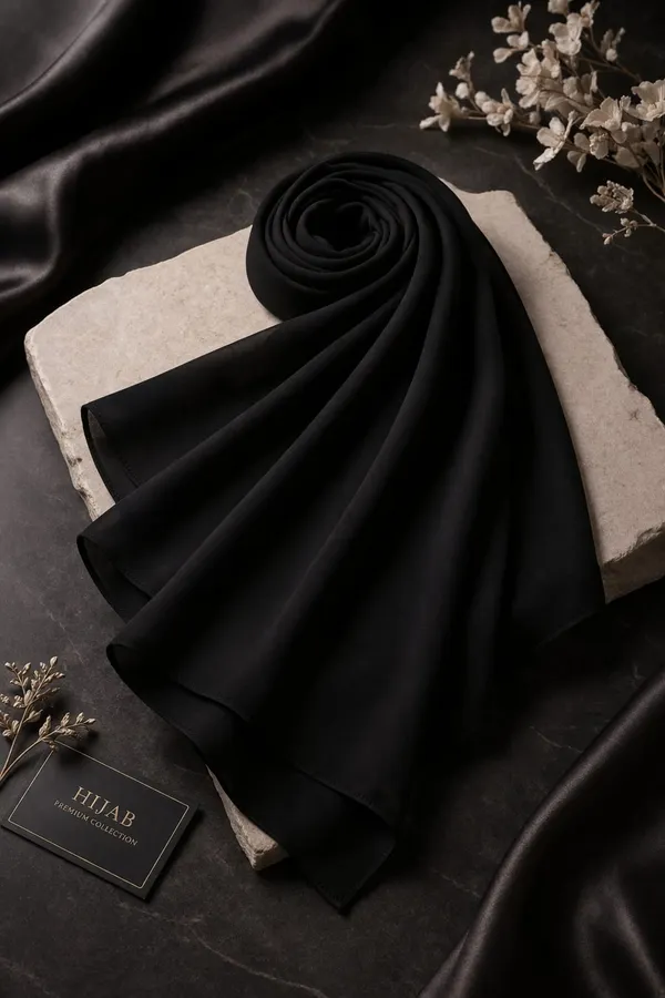 Black_Georgette_Hijab_For_Women