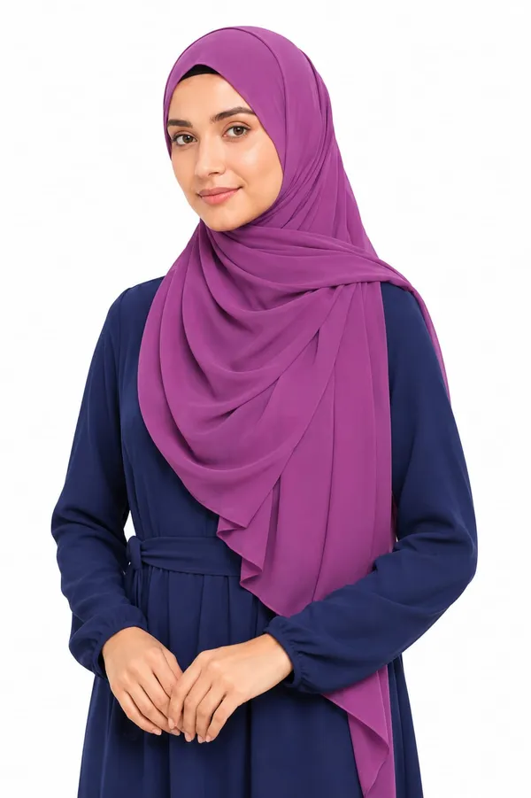 Purple_Georgette_Hijab_For_Women
