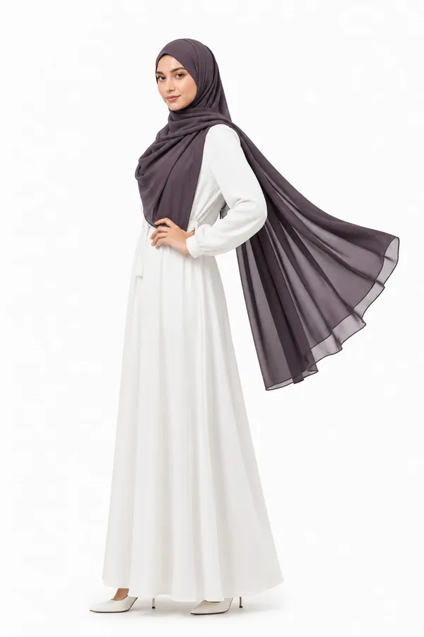 Aubergine_Georgette_Hijab_For_Women