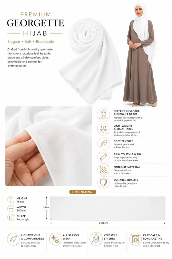 White_Soft_Fabric_Hijab_Scarf_For_Women