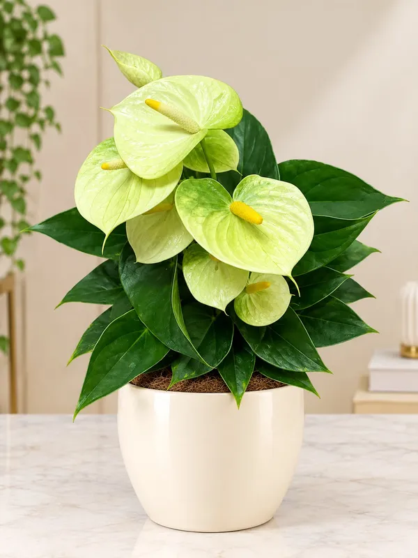 Anthurium_Pale_greenish_yellow