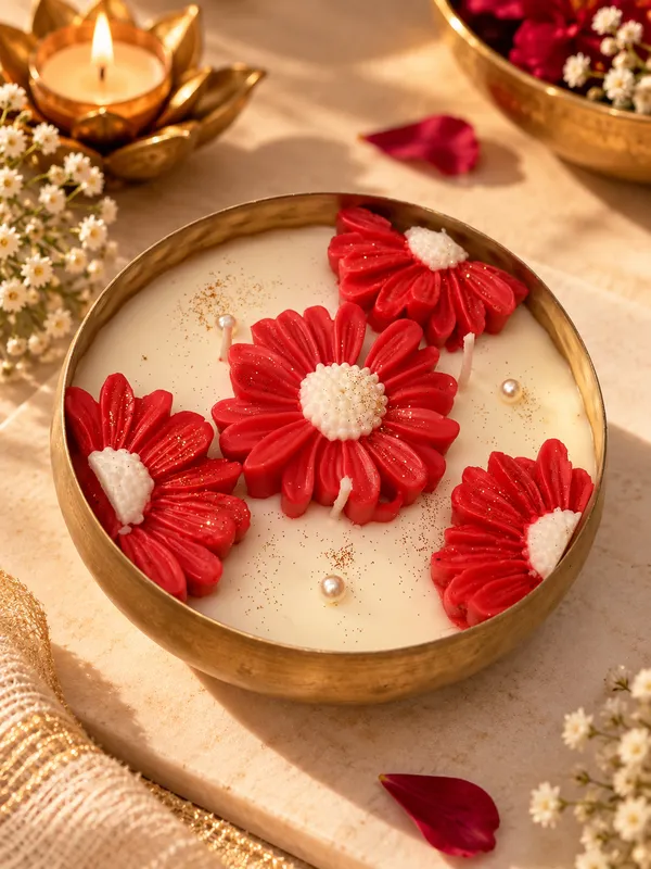 Daisy_Flower_Hammered_Urli