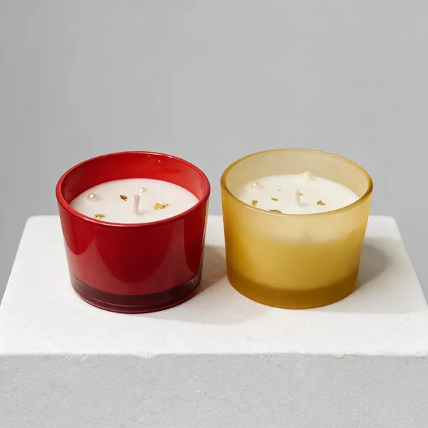 Twin_Bloom_Glass_Candle