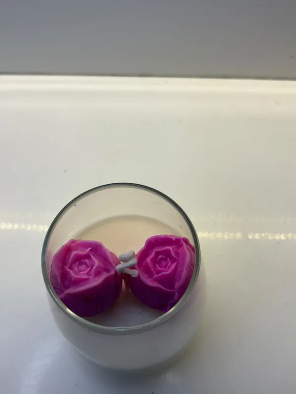 Pink_Tulip_Blooming_Glass_Candle