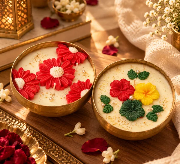 Bloom_Garden_Hammered_Urli_And_Daisy_Flower_Hammered_Urli_Pack_Of_2