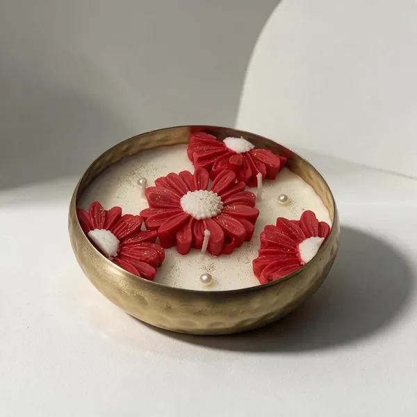 Daisy_Flower_Hammered_Urli