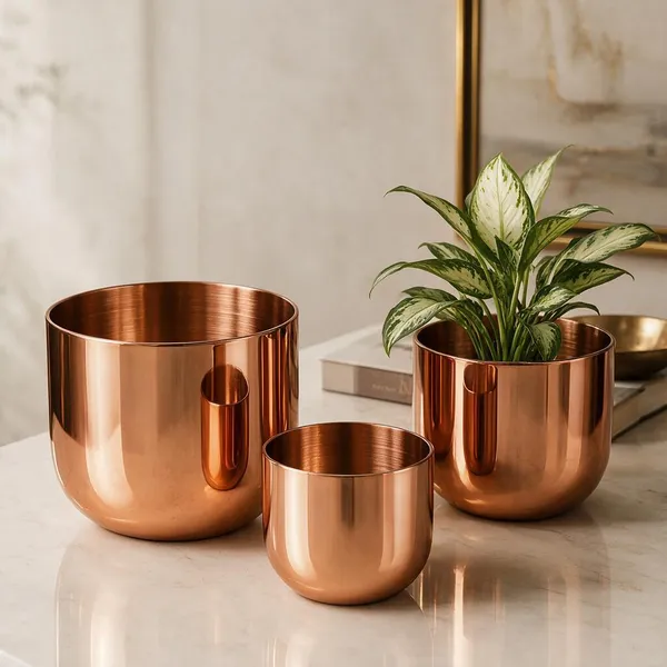 Copper_Metal_Planter_For_Home_Gardening