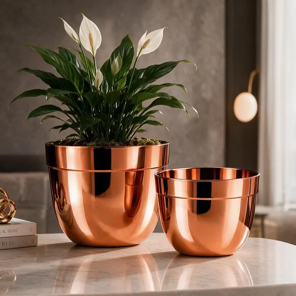 Copper_Metal_Planter_For_Home_Gardening