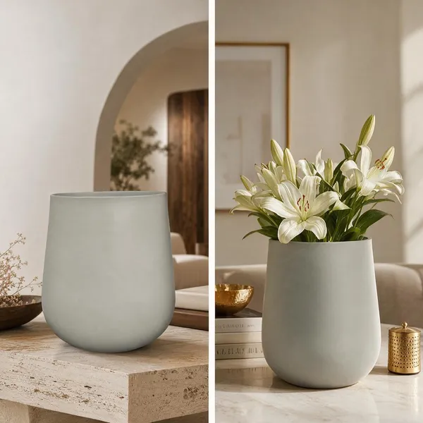 Grey_Metal_Vase_For_Home_Decor