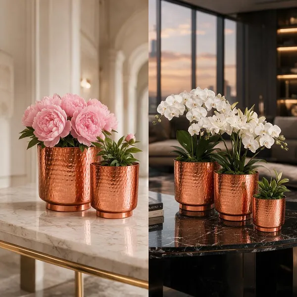 Copper_Metal_Planter_For_Home_Gardening