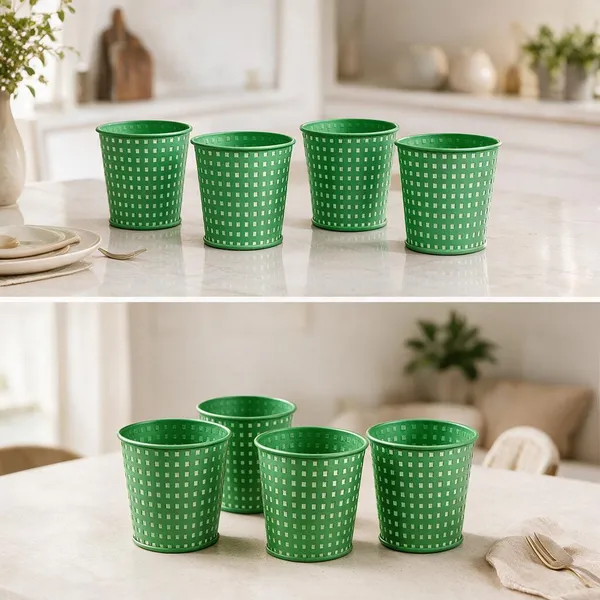 Green_Metal_Planter_Pot_For_Home_Gardening