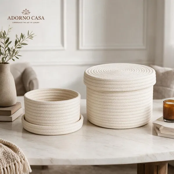 White_Cotton_Storage_Basket_For_Home_Organization