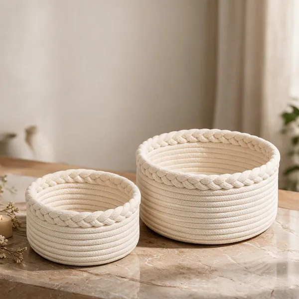 White_Cotton_Storage_Basket_For_Home_Organization