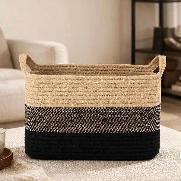 Multicolor_Jute_Cotton_Basket_For_Home_Organization