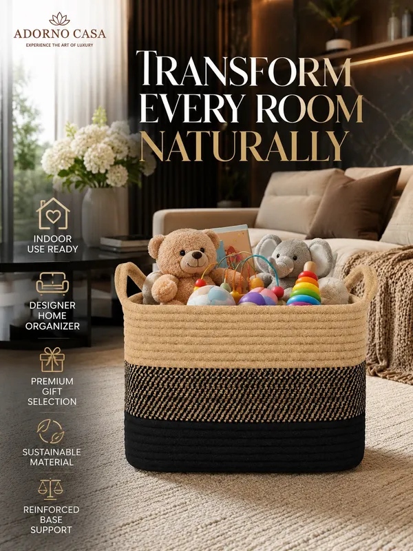 Arden_Rectangular_Jute_&_Cotton_Utility_Basket_