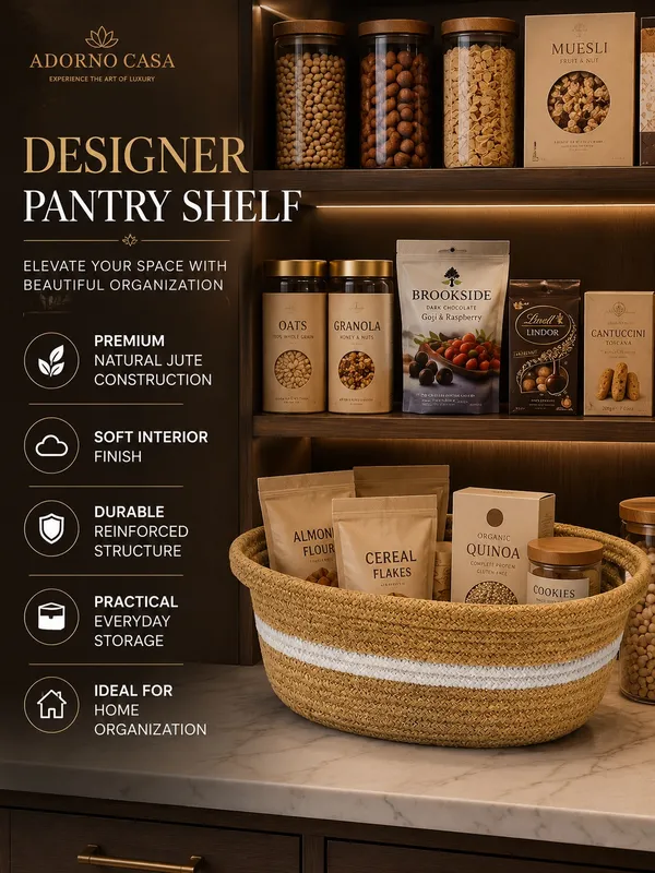 Lyra_Jute_&_Cotton_Oval_Basket_White_Line_Design