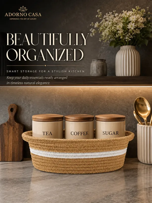 Lyra_Jute_&_Cotton_Oval_Basket_White_Line_Design