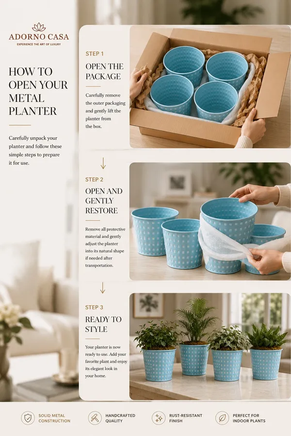 Cobalt_Sphere_Small_Grid_Blue_Powder_Coated_Metal_Pot_Set_of_4