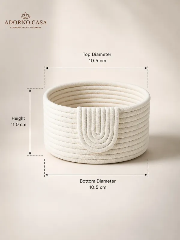 Vera_Cotton_Plain_Flap_Basket_Round_Shape_