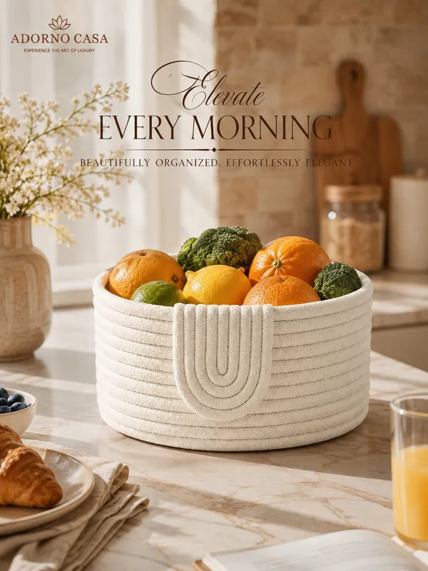 Vera_Cotton_Plain_Flap_Basket_Round_Shape_