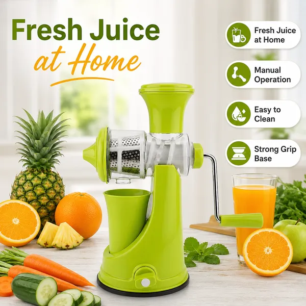 Green_Manual_Hand_Juicer