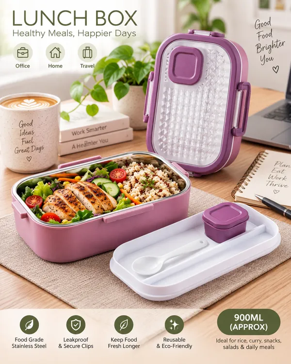Purple_Stainless_Steel_Modern_Solid_Lunch_Box