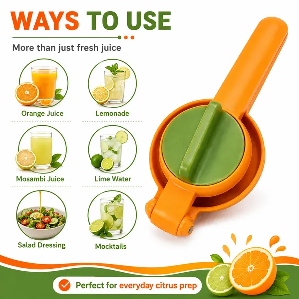 Orange_Plastic_Manual_Citrus_Juicer