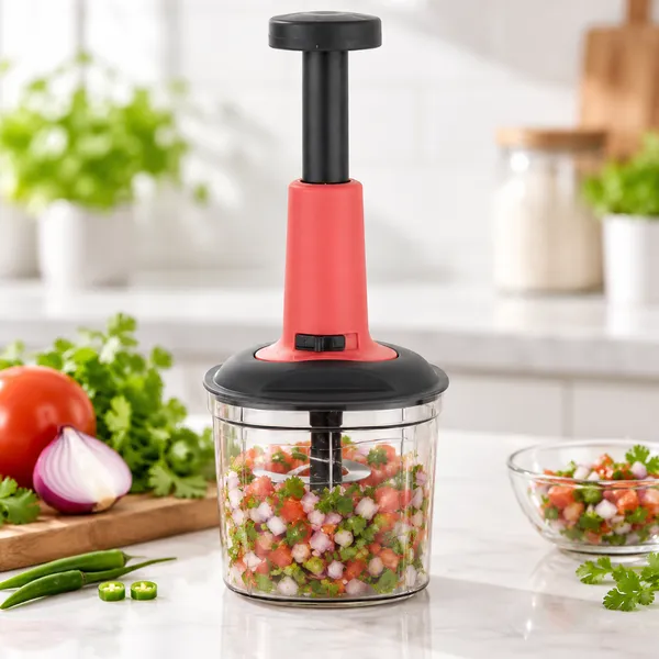 Transparent_Manual_Push_Vegetable_Chopper