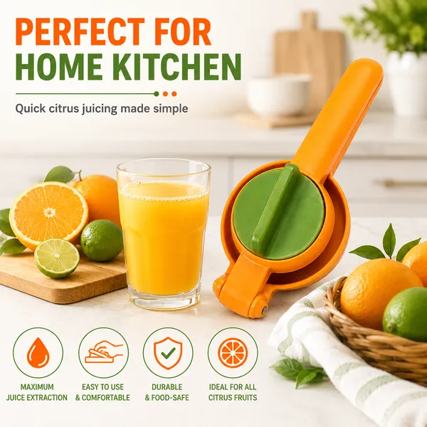 Orange_Plastic_Manual_Citrus_Juicer