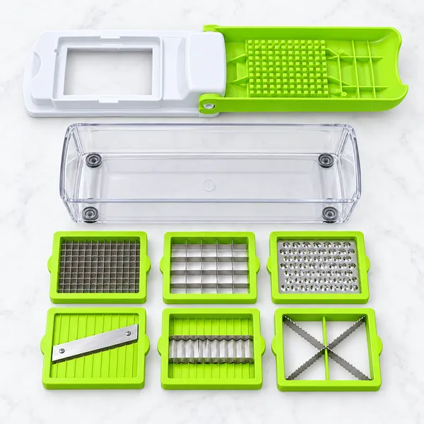 Green_Plastic_Multi_Blade_Vegetable_Chopper