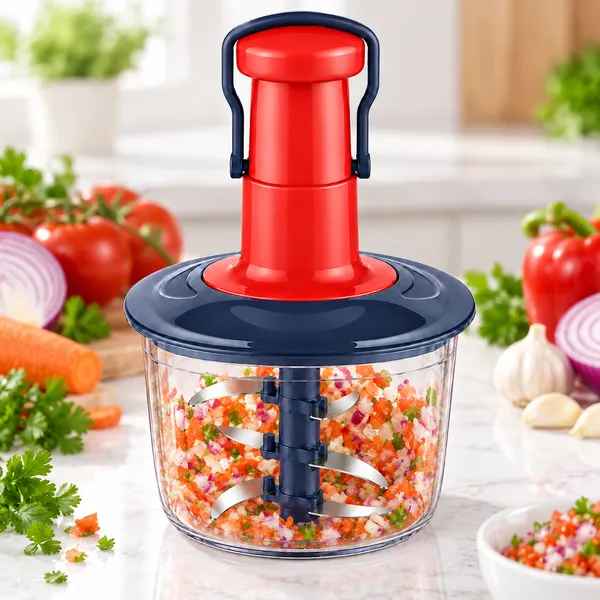 Transparent_Manual_Push_Vegetable_Chopper