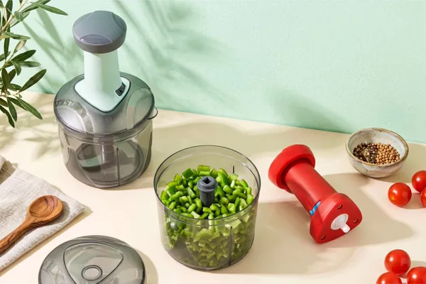 Red_Manual_Vegetable_Chopper