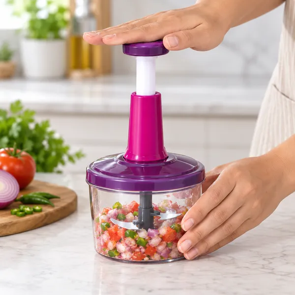 Transparent_Purple_Manual_Vegetable_Chopper